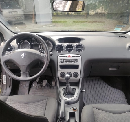 Peugeot 308 cena 8700 przebieg: 220000, rok produkcji 2008 z Nasielsk małe 46